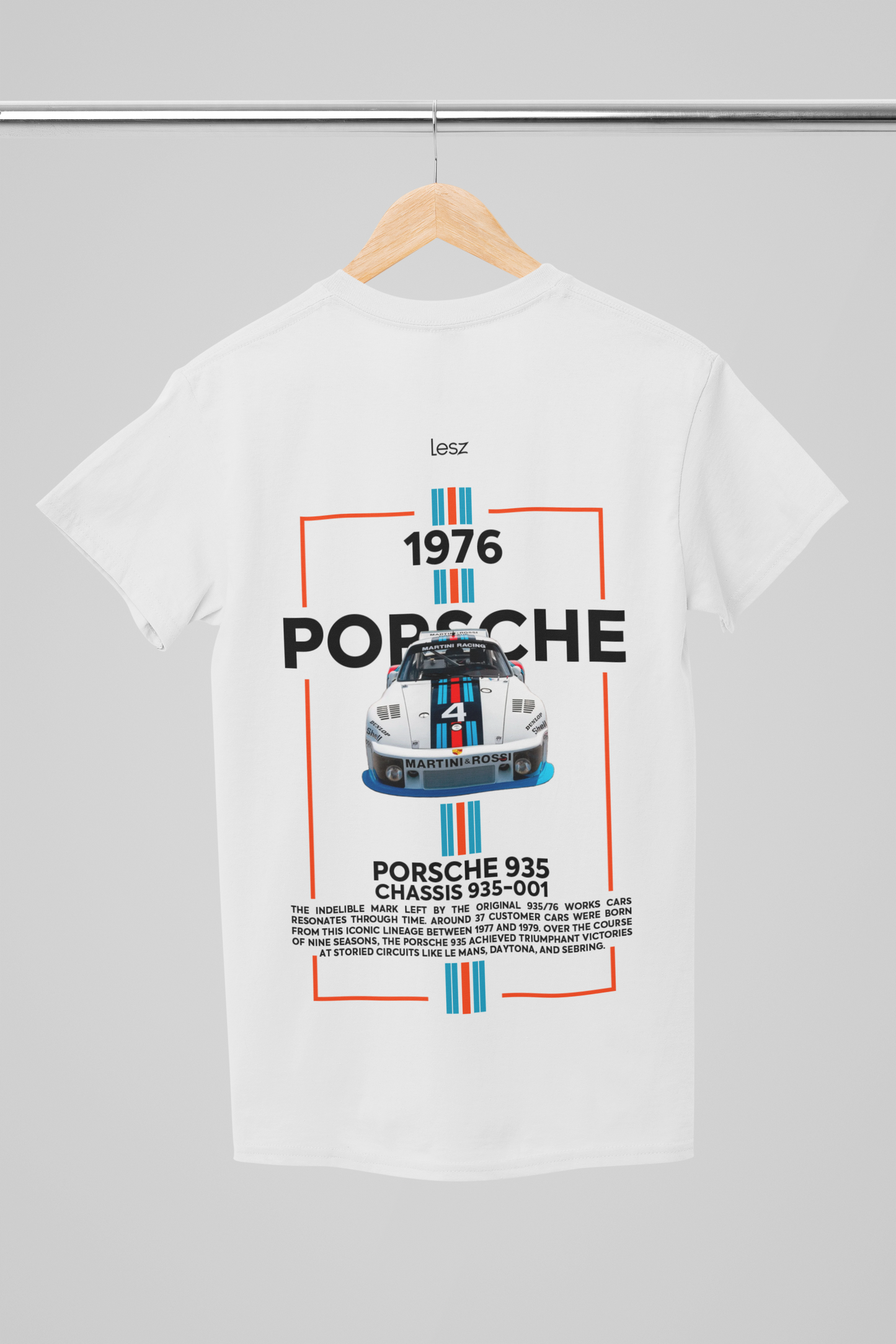 Playera Porsche 935 Chasis 935- 001