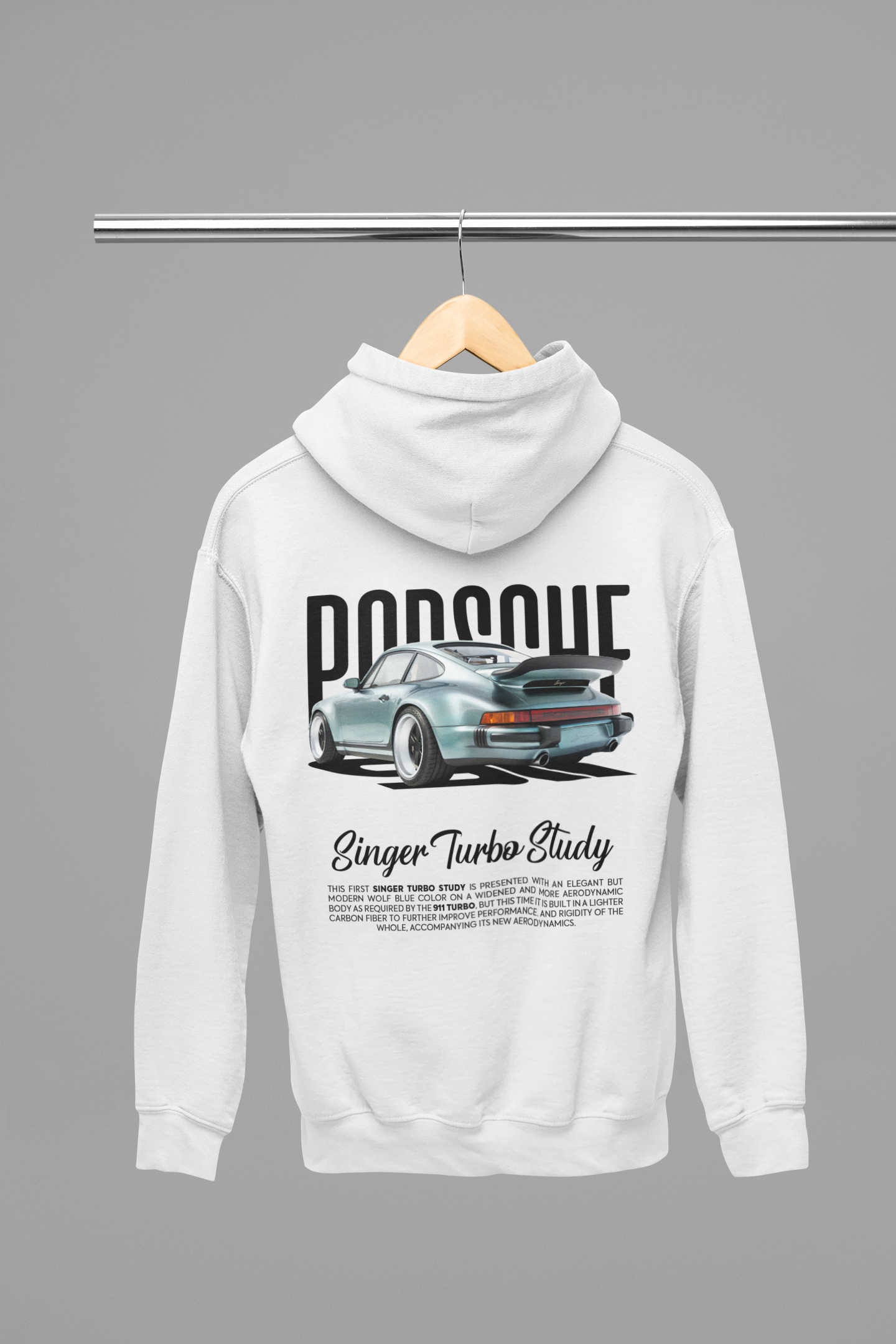 Hoddie Porsche Singer Turbo Study