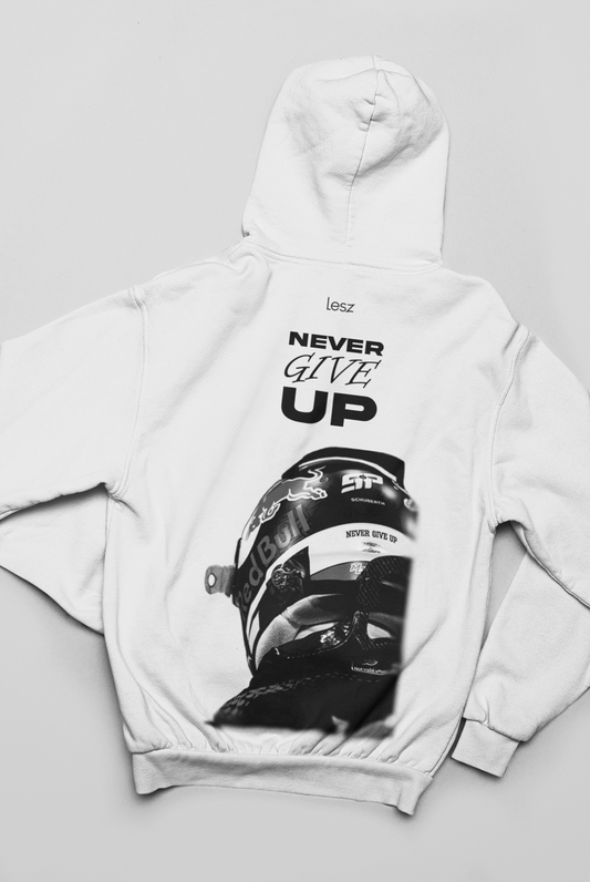 Hoddie Checo Perez NEVER GIVE UP