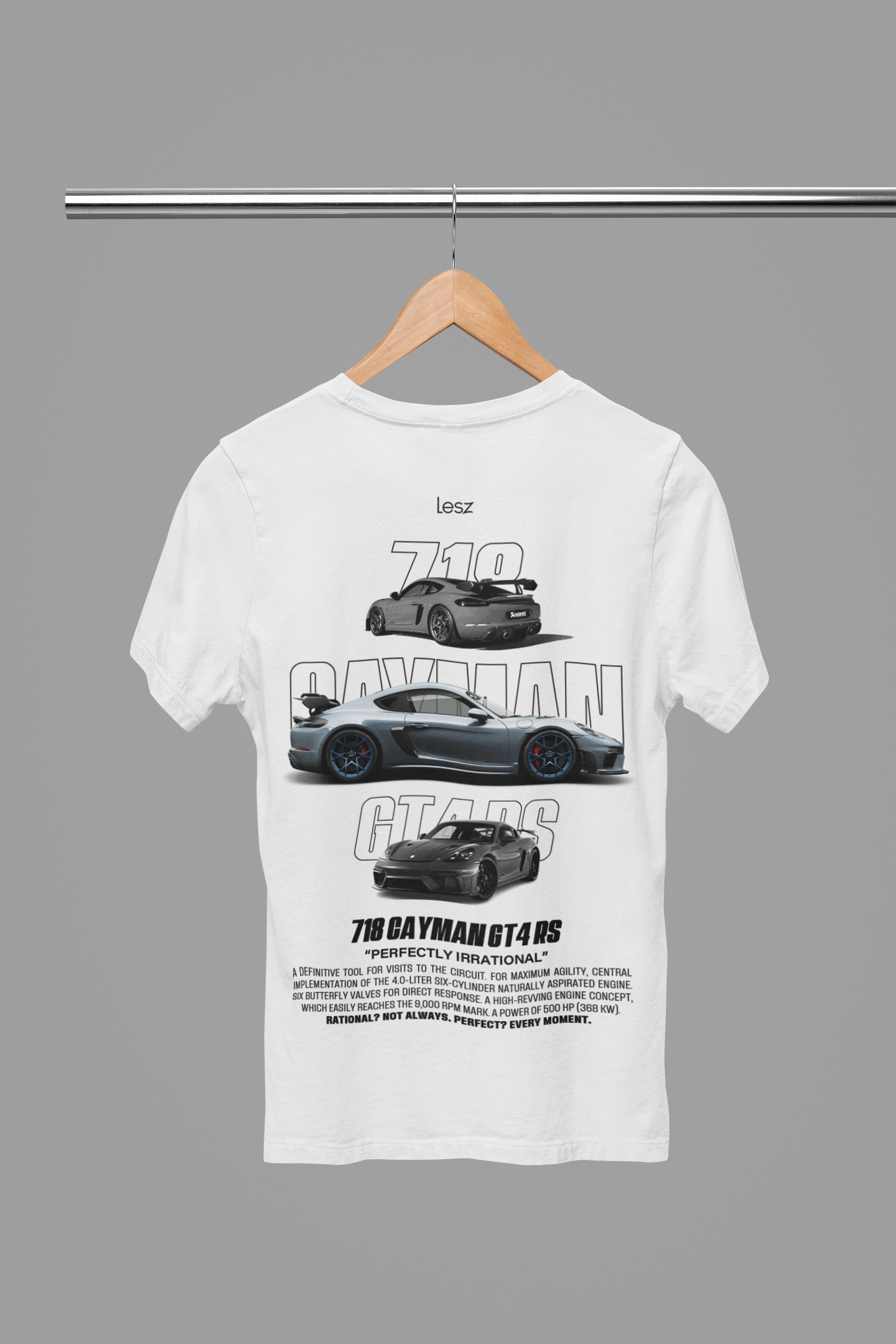 Playera Porche 718 Cayman GT4 RS