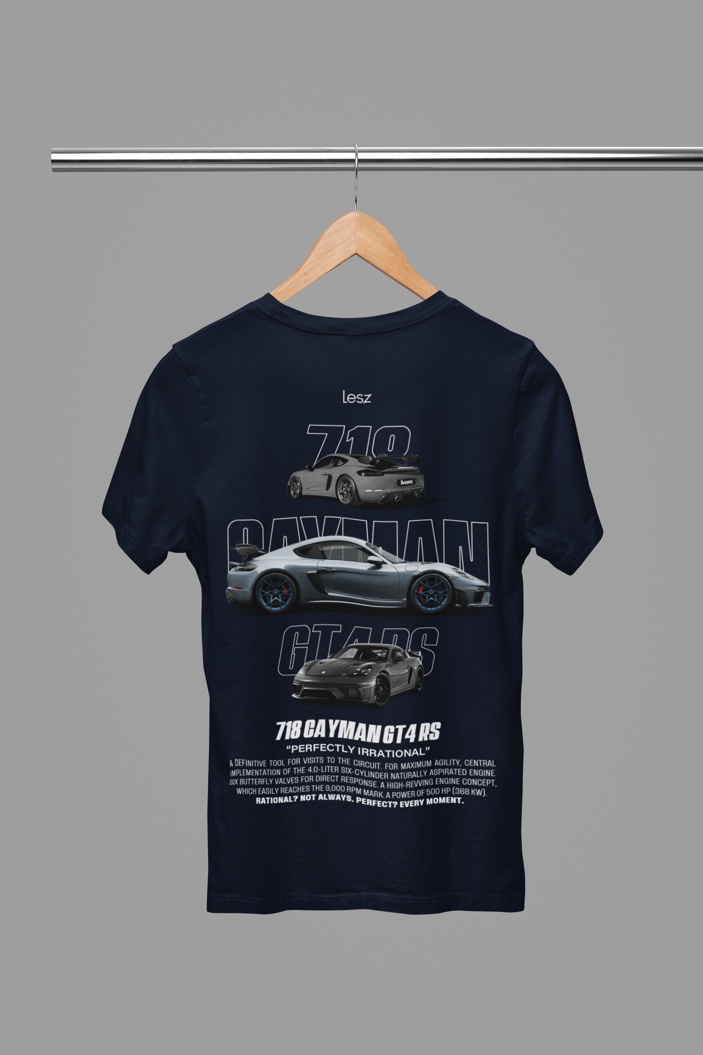 Playera Porche 718 Cayman GT4 RS